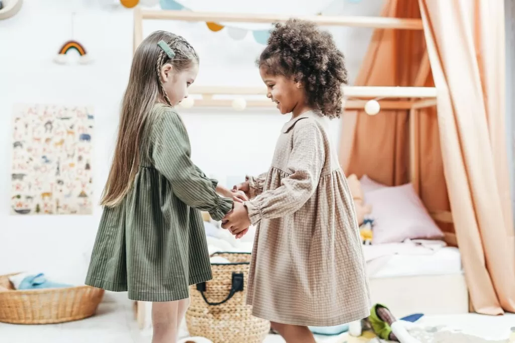 preschoolers playing